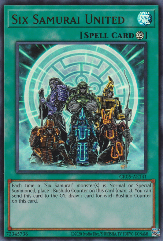 [遊戲王亞英版] 六武眾的團結 / 六武眾の結束 / Six Samurai United-Trading Card Game-TCG-Oztet Amigo