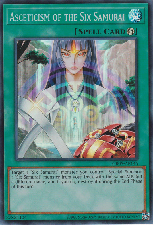 [遊戲王亞英版] 六武眾的荒行 / 六武眾の荒行 / Asceticism of the Six Samurai-Trading Card Game-TCG-Oztet Amigo