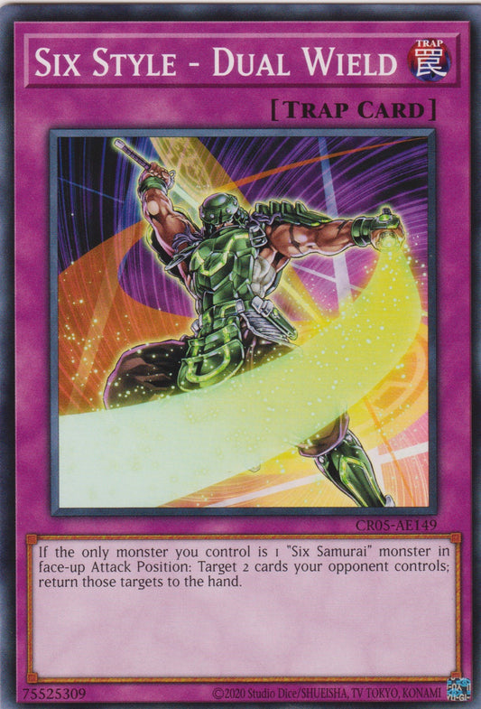 [遊戲王亞英版] 六武派二刀流 / 六武派二刀流 / Six Style - Dual Wield-Trading Card Game-TCG-Oztet Amigo