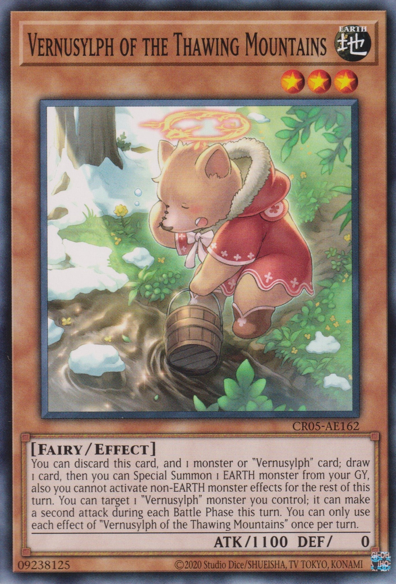 [遊戲王亞英版] 山與雪融的春化精 / 山と雪解の春化精 / Vernusylph of the Thawing Mountains-Trading Card Game-TCG-Oztet Amigo