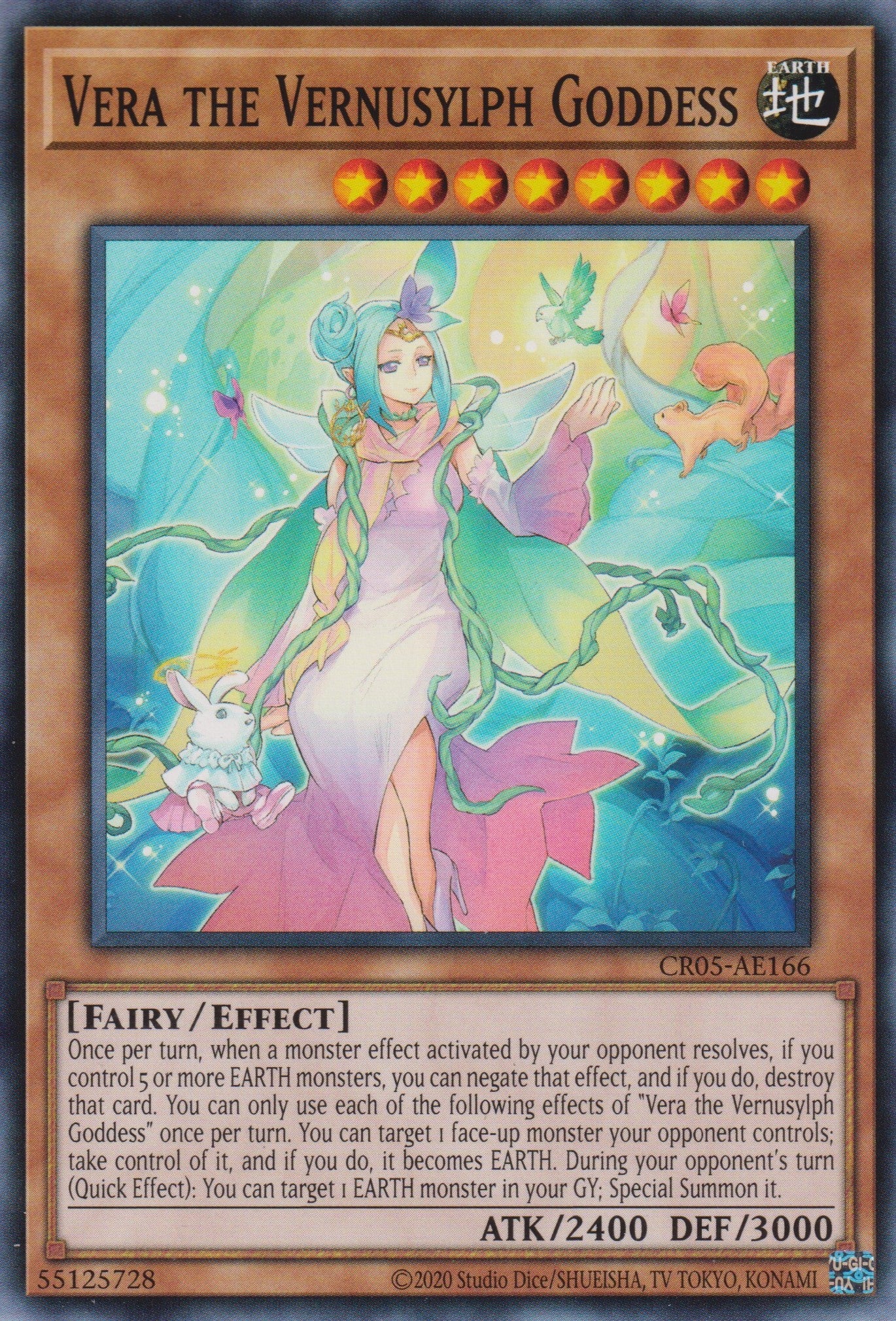 [遊戲王亞英版] 春化精的女神 微菈 / 春化精の女神 ヴェーラ / Vera the Vernusylph Goddess-Trading Card Game-TCG-Oztet Amigo