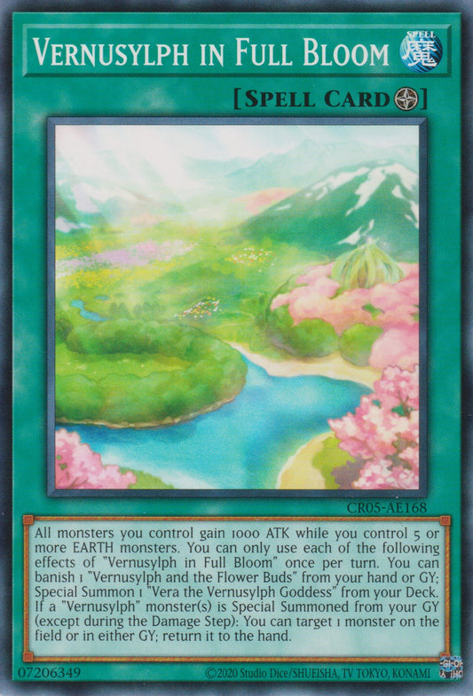 [遊戲王亞英版] 春化精的花盛 / 春化精の花盛 / Vernusylph in Full Bloom-Trading Card Game-TCG-Oztet Amigo