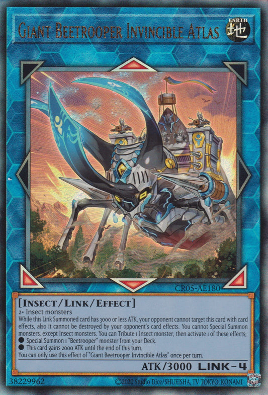 [遊戲王亞英版] 大騎甲蟲 無敵阿特拉斯獨角仙 / 大騎甲虫インヴィンシブル·アトラス / Giant Beetrooper Invincible Atlas-Trading Card Game-TCG-Oztet Amigo