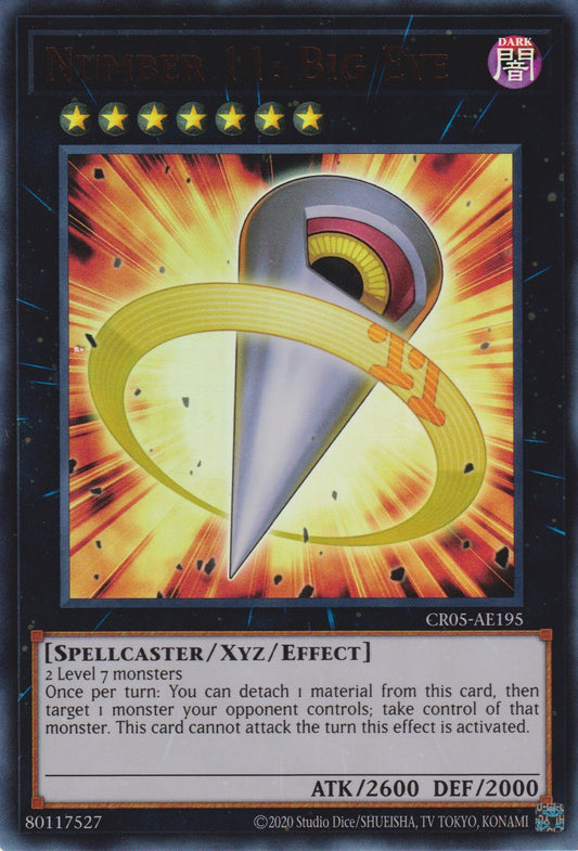 [遊戲王亞英版] No.11 大眼 / No.11 ビッグ·アイ / Number 11: Big Eye-Trading Card Game-TCG-Oztet Amigo