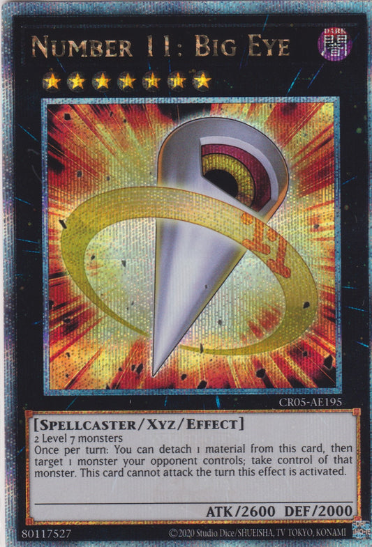 [遊戲王亞英版] No.11 大眼 / No.11 ビッグ·アイ / Number 11: Big Eye-Trading Card Game-TCG-Oztet Amigo