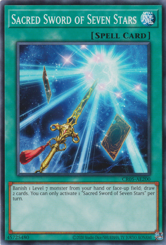 [遊戲王亞英版] 七星寶刀 / 七星の寶刀 / Sacrd Sword of Seven Stars-Trading Card Game-TCG-Oztet Amigo