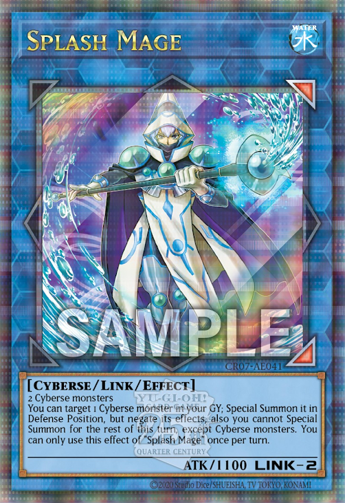 [遊戲王亞英版] 飛濺法師 / スプラッシュ・メイジ / Splash Mage