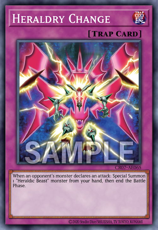[遊戲王亞英版]紋章變換 /紋章変換 /Heraldry Change