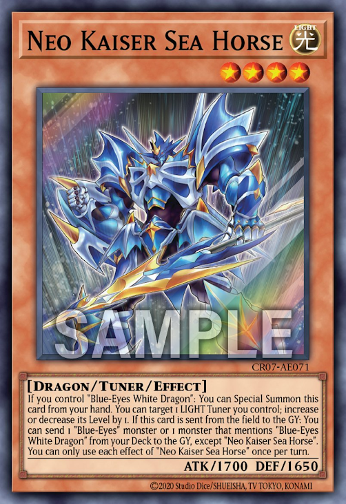 [遊戲王亞英版]新 凱薩海馬/ ネオ・カイザー・シーホース/Neo Kaiser Sea Horse