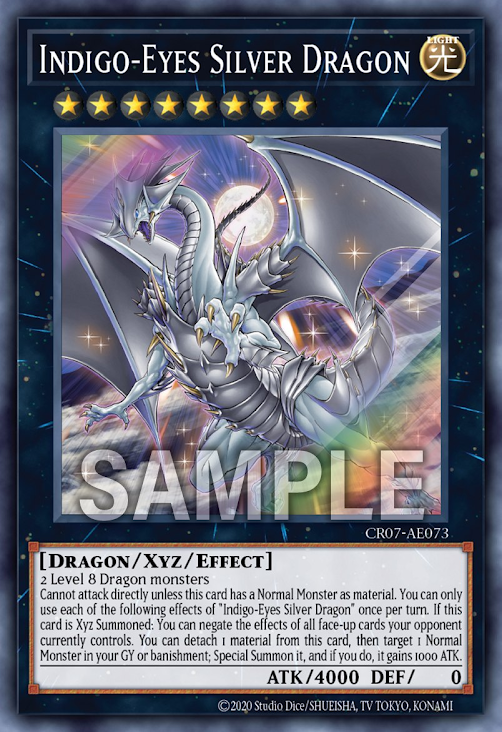[遊戲王亞英版] 	藍眼銀龍 / 藍眼の銀龍 / Indigo-Eyes Silver Dragon