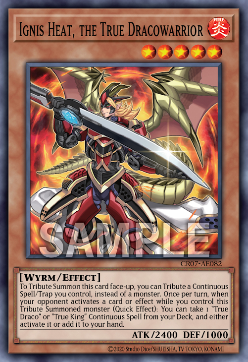 [遊戲王亞英版]真龍戰士 點火烈 熾熱 / 真竜戦士イグニスH / Ignis Heat, the True Dracowarrior