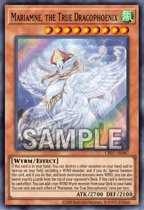 [遊戲王亞英版]真龍凰 瑪麗亞姆內 / 真竜凰マリアムネ /Mariamne, the True Dracophoenix