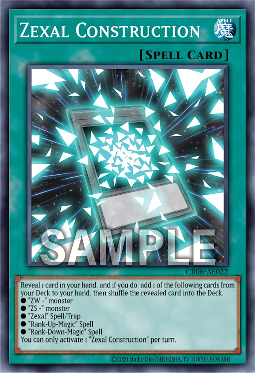 [遊戲王亞英版] ZEXAL構築 / ゼアル·コンストラクション /	Zexal Construction