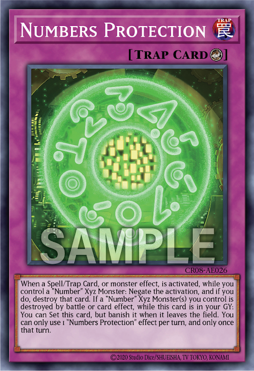 [遊戲王亞英版] No.防護 / ナンバーズ·プロテクト / Numbers Protection