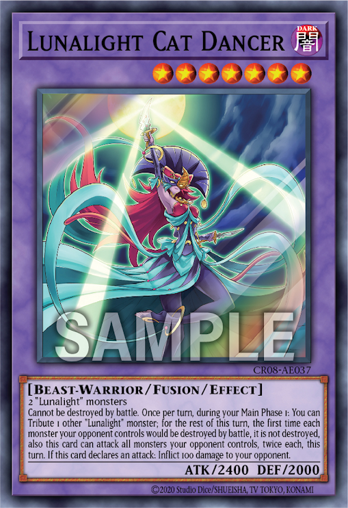 [遊戲王亞英版]月光舞貓姬 / 月光舞猫姫 /Lunalight Cat Dancer