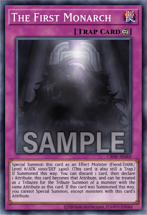 [遊戲王亞英版] 始源的帝王/ 始源の帝王 /The First Monarch