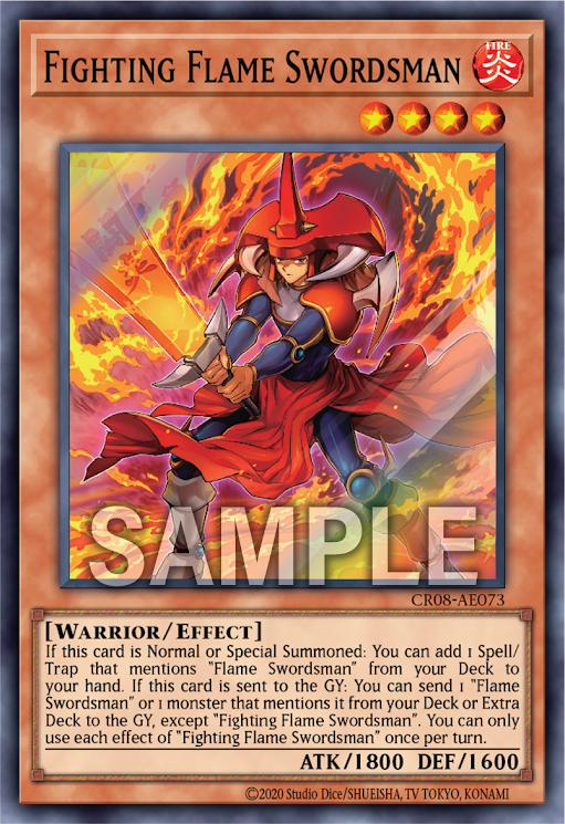 [遊戲王亞英版] 鬥炎之劍士 / 闘炎の剣士 / Fighting Flame Swordsman