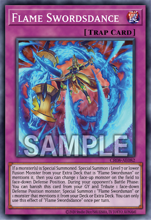 [遊戲王亞英版] 炎之劍舞 / 炎の剣舞 / Flame Swordsdance
