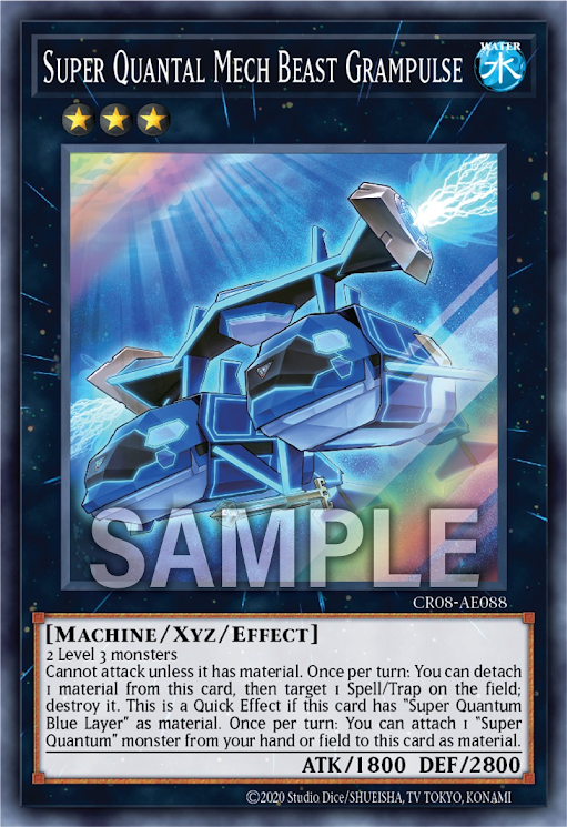 [遊戲王亞英版]超量機獸 脈衝虎鯨 /超量機獣グランパルス/ Super Quantal Mech Beast Grampulse