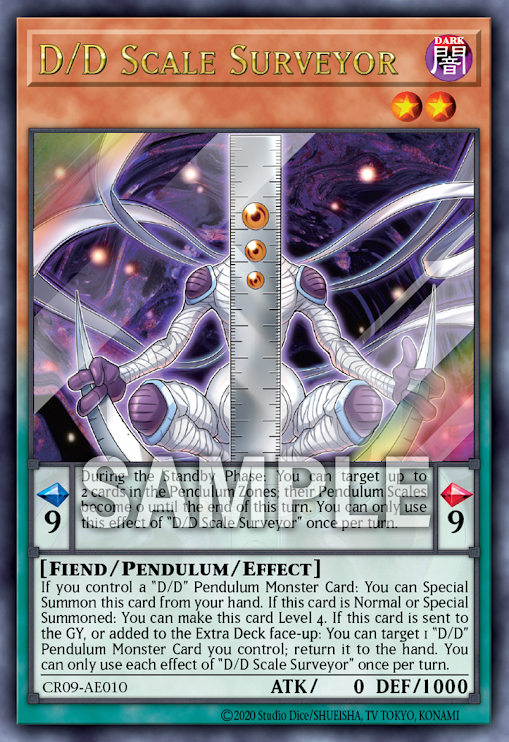 [遊戲王亞英]DD 刻度測量者/DDスケール・サーベイヤー/D/D Scale Surveyor