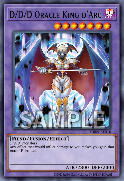 [遊戲王亞英] DDD神託王達爾克 / DDD神託王ダルク / D/D/D Oracle King d'Arc