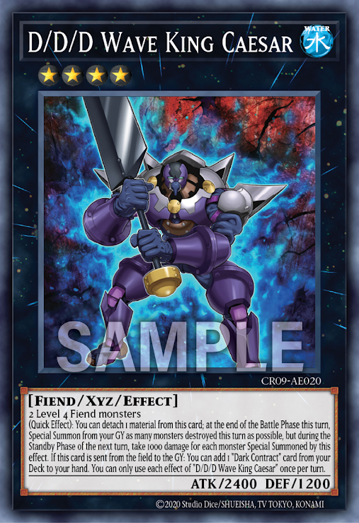 [遊戲王亞英] DDD怒濤王凱撒 / DDD怒涛王シーザー / D/D/D Wave King Caesar