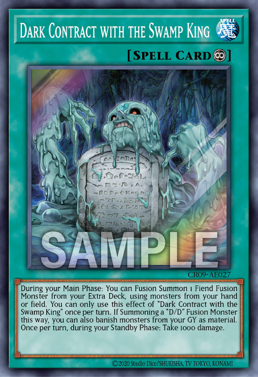 [遊戲王亞英] 魔神王的契約書 / 魔神王の契約書 / Dark Contract with the Swamp King