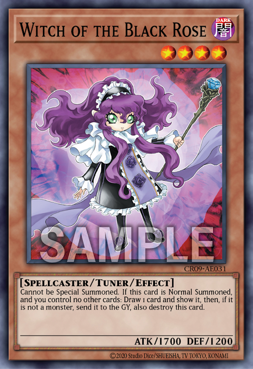 [遊戲王亞英] 黒薔薇之魔女 / 黒薔薇の魔女 / Witch of the Black Rose (副本)