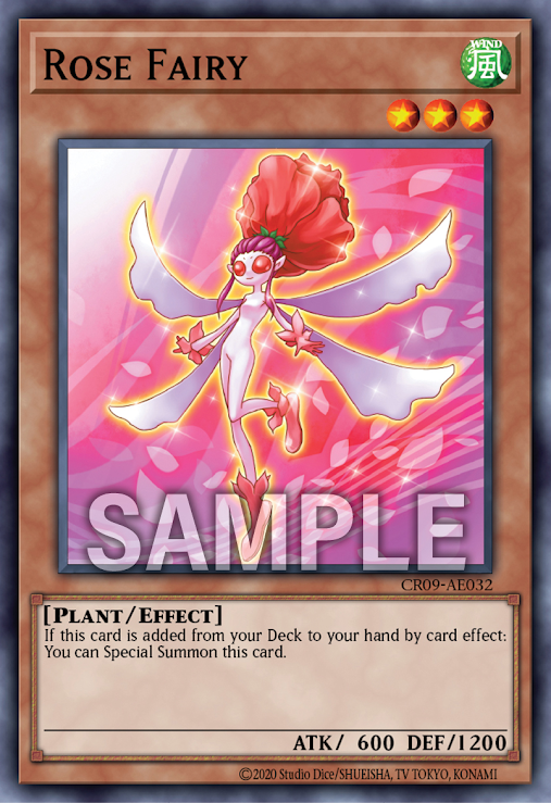 [遊戲王亞英] 薔薇妖精 / 薔薇の妖精 / Rose Fairy (副本)