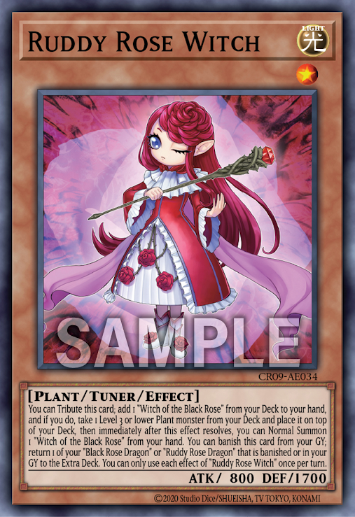 [遊戲王亞英] 紅蓮薔薇的魔女 / 紅蓮薔薇の魔女 / Ruddy Rose Witch