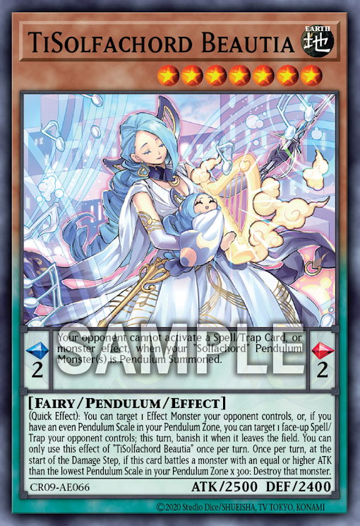 [遊戲王亞英] SiDoReMi和弦 美人 / シドレミコード·ビューティア / TiSolfachord Beautia