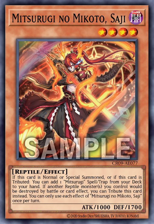 [遊戲王亞英] 巳劍之尊 佐士 / 巳剣之尊 佐士 / Mitsurugi no Mikoto, Saji