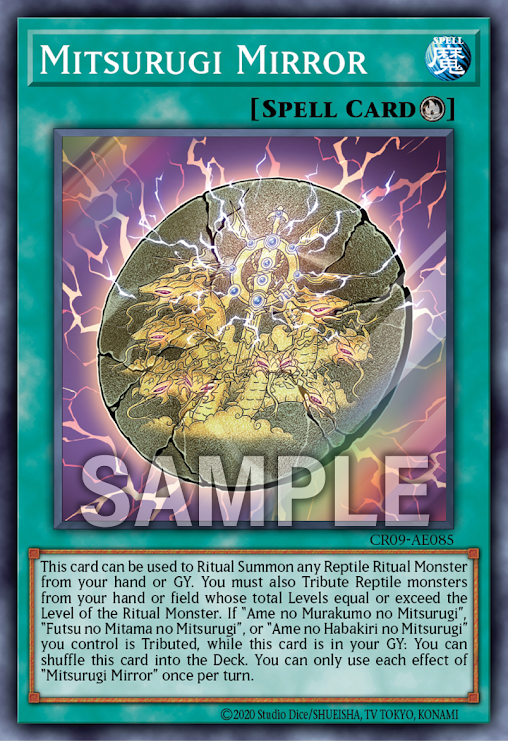[遊戲王亞英] 巳劍之神鏡 / 巳剣之神鏡 / Mitsurugi Mirror