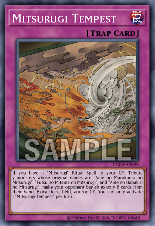 [遊戲王亞英] 八雲斷巳劍 / 八雲断巳剣 / Mitsurugi Tempest