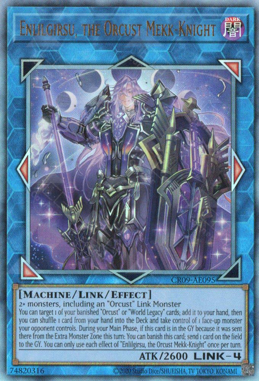 [遊戲王亞英] 宵星之自鳴天琴 機界騎士 恩利爾吉爾蘇 /宵星の騎士エンリルギルス /Enlilgirsu, the Orcust Mekk-Knight