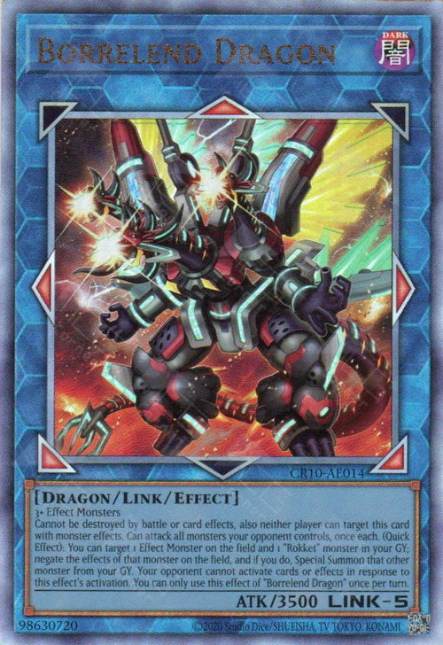 [遊戲王亞英] 槍管終結龍 / ヴァレルエンド・ドラゴン / Borrelend Dragon