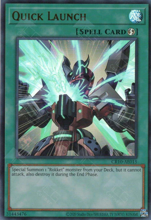 [遊戲王亞英] 高速輪轉 / クイック·リボルブ / Quick Launch