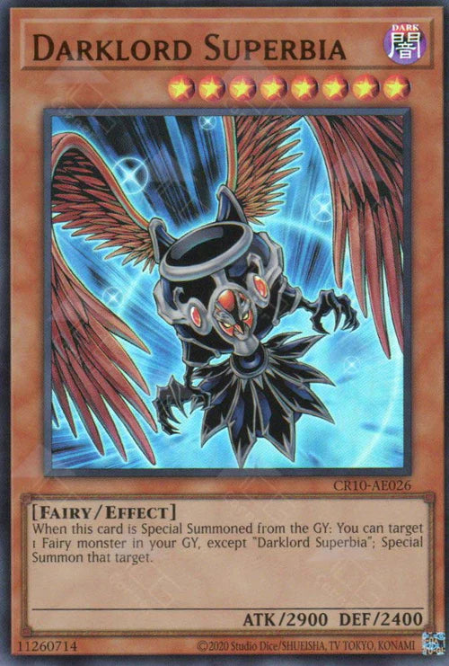 [遊戲王亞英] 墮天使 史佩魯比亞 / 墮天使スペルビア / Darklord Superbia