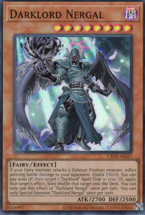 [遊戲王亞英] 墮天使 內爾伽勒 / 堕天使ネルガル / Darklord Nergal