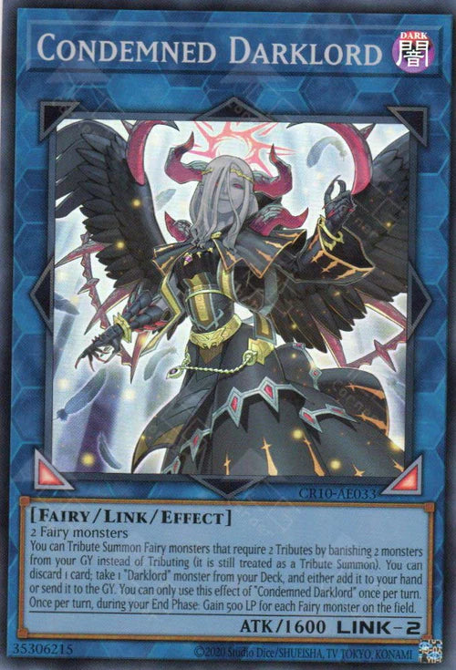 [遊戲王亞英] 失樂的墮天使 / 失楽の墮天使 / Condemned Darklord