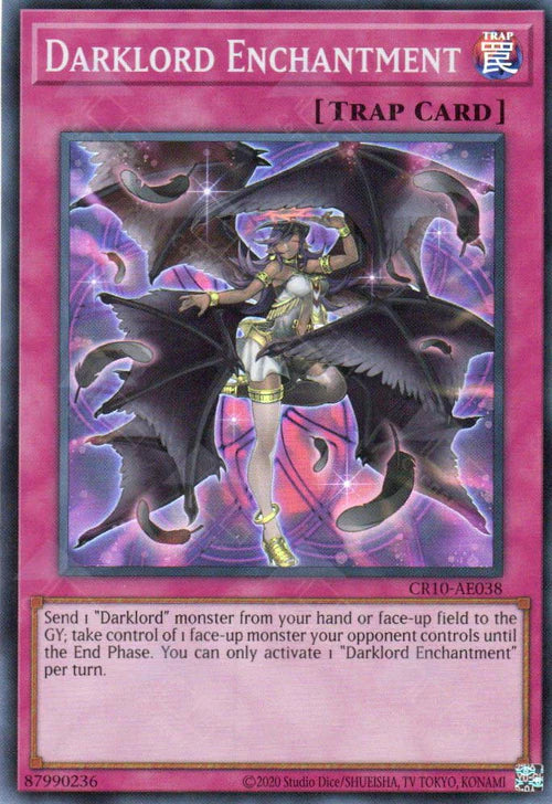 [遊戲王亞英] 魅惑的墮天使 / 魅惑の墮天使 / Darklord Enchantment