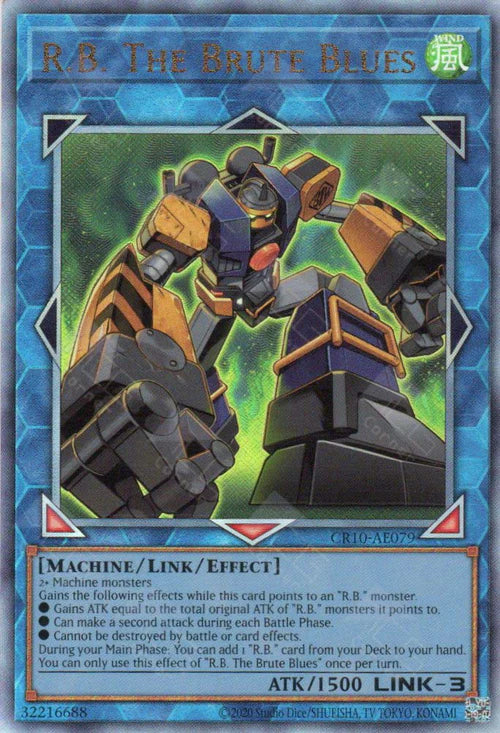 [遊戲王亞英] R.B. 殘暴之藍 / R.B. The Brute Blues
