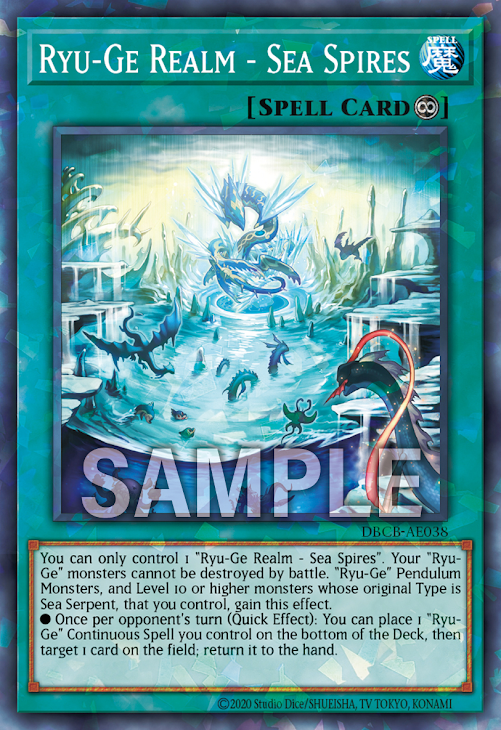 [遊戲王亞英版]登龍華海瀧門 / 登竜華海瀧門 / Apodrakosis Ascension Gate of Serpentfall-Trading Card Game-TCG-Oztet Amigo