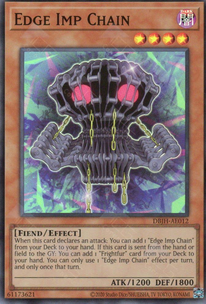 [遊戲王亞英版] 鋒利小鬼 鍊子/ エッジインプ・チェーン /Edge Imp Chain