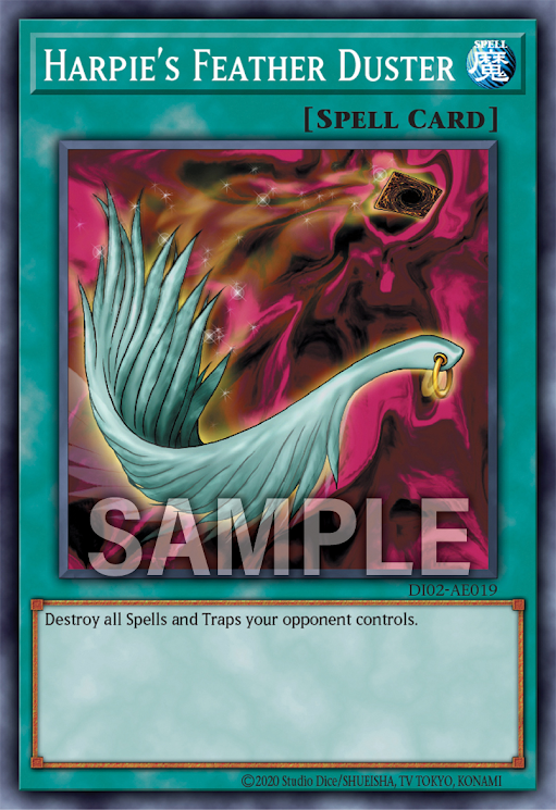 [遊戲王]神鷹羽毛掃 / ハーピィの羽根帚 /Harpie's Feather Duster-Trading Card Game-TCG-Oztet Amigo