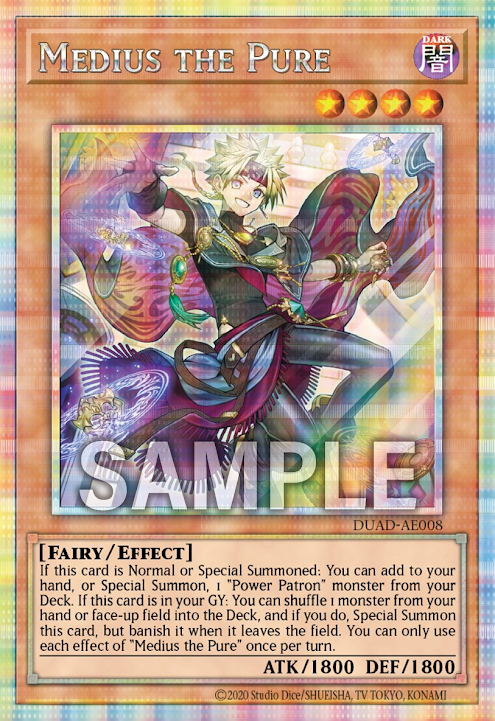 [遊戲王亞英版]無垢者 梅迪烏斯/  無垢なる者 メディウス/Medius the Innocent