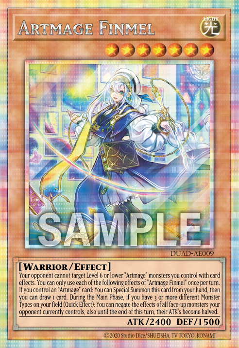 [遊戲王亞英版]神芸學徒 范美露托/神芸学徒 ファインメルト/Artmegia Finemelt