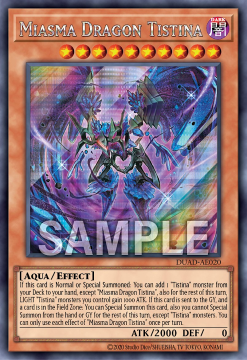 [遊戲王亞英版]結瘴龍 緹斯緹那/結瘴龍ティスティナ/Miasma Dragon Tistina