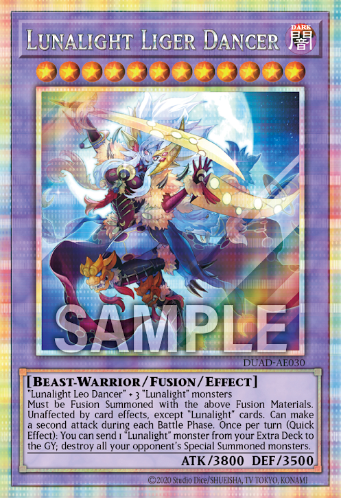 [遊戲王亞英版]月光舞獅子神姬/ 月光舞獅子神姬/Lunalight Liger Dancer