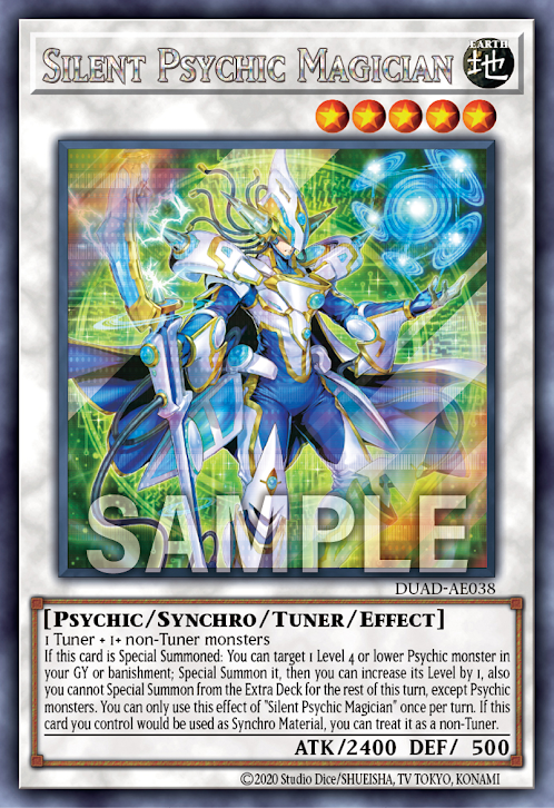 [遊戲王亞英版]沉默超能魔術師/沈黙なるサイコマジシャン/Sacramentum Dragoon